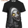 Valak The Nun Halloween T Shirt, Horror Character T-Shirts
