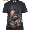 Vegeta Zombie Halloween Style T Shirt, Haunting Halloween Tees