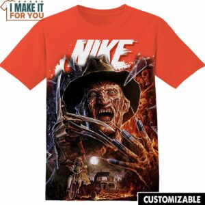 A Nightmare on Elm Street Freddy Krueger Nike Shirt, Macabre Halloween Presents