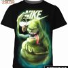 Ghostbusters Green Slimer Halloween Horror Movie Nike Shirt, Horror Film Costume Ideas