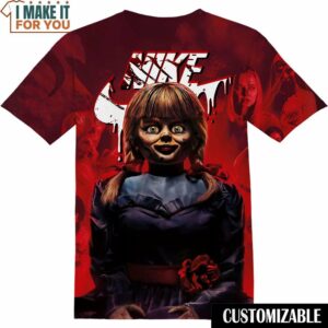 Halloween Horror Annabelle Nike Shirt, Frightening Costume Concepts