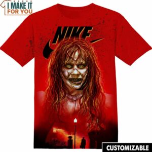 Halloween Regan MacNeil The Exorcist Nike Shirt, Gruesome Costume Ideas