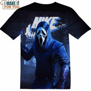 Scream Ghostface Nike Shirt, Halloween Horror Collectibles