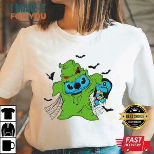 Stitch Horror Halloween T Shirt Disney Trick or Treat Oogie Boogie Bash Shirt Disney Halloween Gifts 2