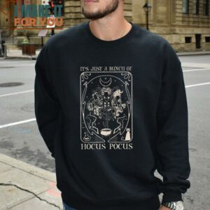 Hocus Pocus Just A Bunch Shirt Hocus Pocus Tarot Card Halloween Shirt Halloween Party Shirt 3