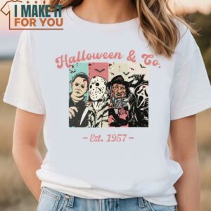 Horror Movie Halloween Scream Jason Spooky Shirt Design Halloween Shirt Groovy Shirt Retro Halloween Shirt 3