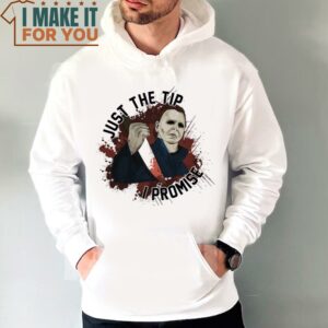 Horror Movie Shirt Michael Myers Shirt Halloween Shirt Just The Tip Shirt Hand Drawn Halloween Shirt 5