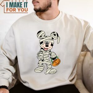 Mummy Mickey And Minnie Shirt Disney Halloween Matching Trip Shirt Disney Scarry Vacation Shirt 3