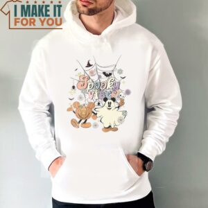 Disney Spooky Vibes Shirt Mickey Ghost Shirt Disney Halloween Shirt Cute Halloween Gift 4