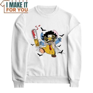 Stitch x Leatherface Halloween T Shirt Cute Halloween Gift 2