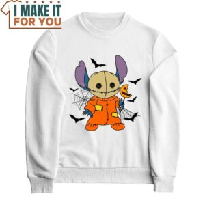 Stitch x Sam Trick Or Treat Halloween T Shirt Cute Halloween Gift 2