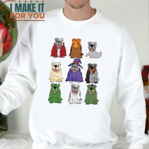 Halloween English Bulldog Shirt Halloween Dog Shirt Cute Halloween Presents 3