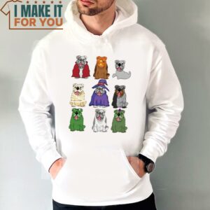 Halloween English Bulldog Shirt Halloween Dog Shirt Cute Halloween Presents 4