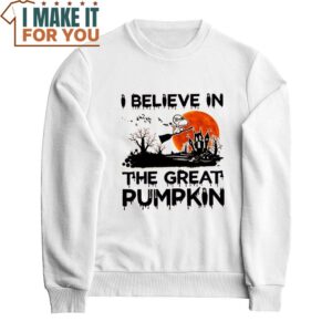 I Believe In The Great Pumpkin Snoopy Halloween Shirt Cute Halloween Presents 2