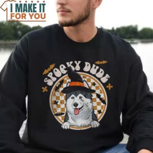 Husky Halloween Shirt Husky Mom Shirt Spooky Season Cute Halloween Presents 3