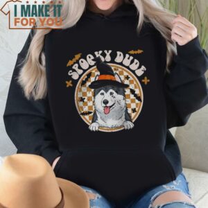 Husky Halloween Shirt Husky Mom Shirt Spooky Season Cute Halloween Presents 4