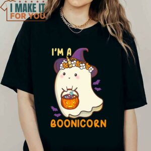 Im A Boonicorn Halloween Ghost Unicorn T shirt Cute Halloween Presents 2