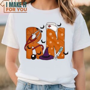 RN Halloween Shirt RN Nurse ShirtCute Halloween Presents 2