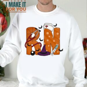 RN Halloween Shirt RN Nurse ShirtCute Halloween Presents 3
