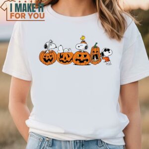 Dog Autumn Pumpkins Shirt Halloween Shirt Cute Autumn Sweatshirt Spooky Season Shirt 3
