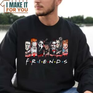 Halloween Friends Shirt Halloween Shirt Halloween T shirt Horror Movie Shirt Horror Friends 3