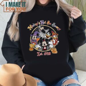 Halloween Est 1928 Shirt Mickeys Not So Scary Mickey And Friend Halloween Halloween Party Trick Or Treat Shirt 4