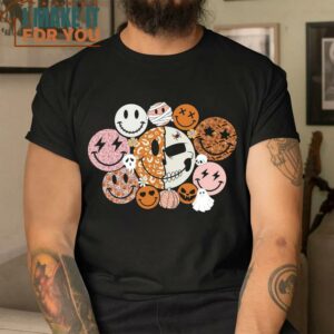 Halloween Happy Face Shirt Happy Halloween Shirt Cute Halloween Shirt Spooky Shirt 2