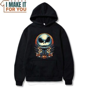 Halloween Horror Jack Skelton Sublimation T Shirt 3