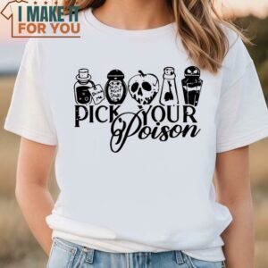 Halloween Shirt Pick Your Poison Shirt Halloween Shirt For Women Halloween Gift For Mom 3