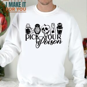 Halloween Shirt Pick Your Poison Shirt Halloween Shirt For Women Halloween Gift For Mom 4