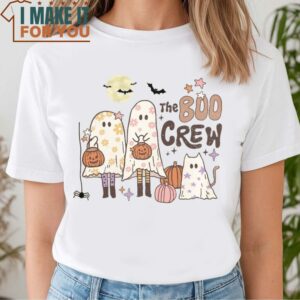 The Boo Crew Shirt Cute Ghost Shirt Spooky Halloween Family Halloween T shirt 3