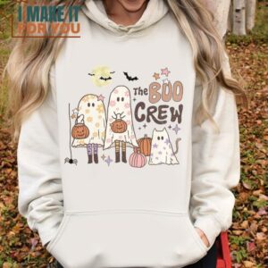 The Boo Crew Shirt Cute Ghost Shirt Spooky Halloween Family Halloween T shirt 5