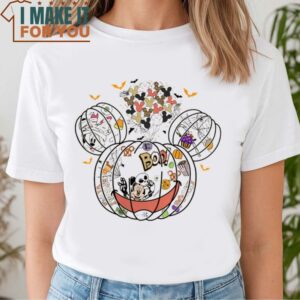 Disneyland Halloween Shirt Nightmare On Main Street Shirt Mickey Pumpkin Shirt 3 1