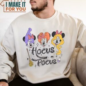 Its Just A Bunch Of Hocus Pocus Shirt Disney Hocus Pocus Shirt Retro Mickey And Friend Halloween 3