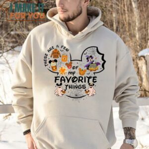 There Are A Few Of My Favorite Things Shirt Halloween Snacks Shirt Spooky Vibes Shirt Trick Or Treat Shirt 4