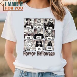 The Psycho Bunch Shirt Horror Character Shirt Michael Myers Shirt Halloween Shirt Horror Movie Characters Shirt 3