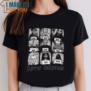 Halloween Horror Shirt Horror Movie Killers Pshirt Scary Halloween Party Shirt Horror Fan Gift 2