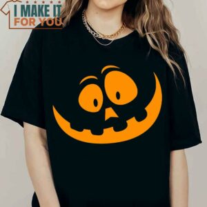 Jack O Lantern Halloween JackoLantern Pumpkin Face T Shirt T Shirt 2