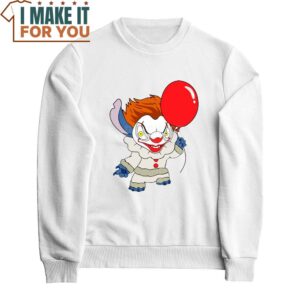 Clown IT x Stitch Halloween T Shirt 2