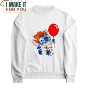 Clown It Bubble x Stitch Halloween T Shirt 2
