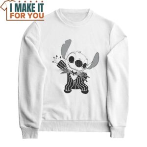 Jack Skellington X Stitch Halloween T Shirt 2