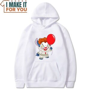Clown IT x Stitch Halloween T Shirt 3
