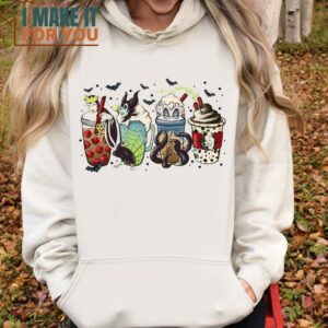 Fall Villian Coffee Sweatshirt Fall shirt Halloween Pumpkin Latte Cup Pumpkin Spice Shirt 5