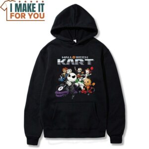 Halloween Kart Jack Skellington And Friends Nightmare Before Christmas T Shirt 3