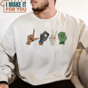 Halloween Monster Love Shirt LGBTQ Halloween Shirt Funny Halloween Shirts Gay Halloween LGBTQ Pride Shirt 4