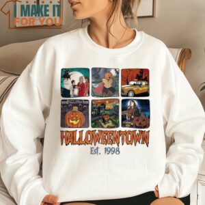 Halloween Town Est 1998 Shirt Fall Sweatshirt Halloweentown University Unisex Hoodie 3