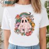 Cute Boo Ghost Rainbow Halloween T-shirt, Enjoyable Halloween Gift