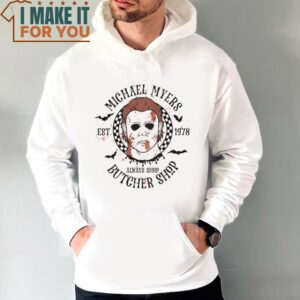 Michael Myers Butcher Shop Shirt Horror Movie Shirt Enjoyable Halloween Gift 3