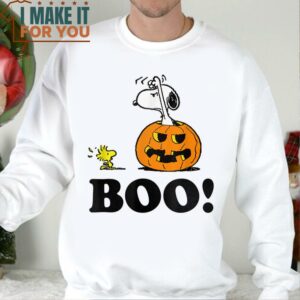 Peanuts Halloween Snoopy Woodstock Boo T Shirt Enjoyable Halloween Gift 2