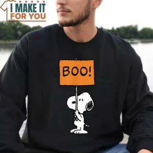 Peanuts Halloween Snoopy Boo T Shirt Enjoyable Halloween Gift 3